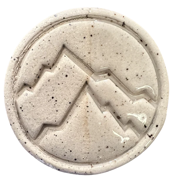 Speckled Buff test tile showing warm buff tone with natural speckling