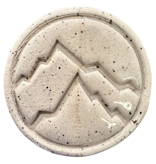 Speckled Buff test tile showing warm buff tone with natural speckling