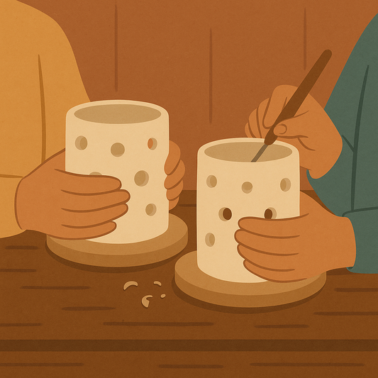 Carved Luminaries Workshop — Pottery for Light & Intention (Jan 23)