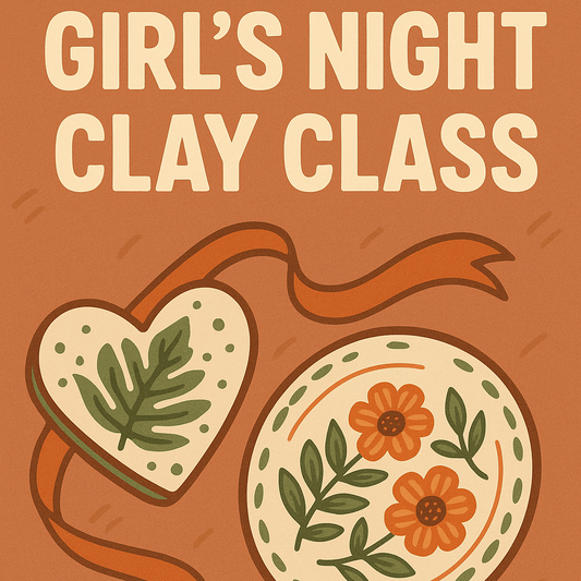 Girl’s Night Clay Class – Trinket Trays & “Girl Dinner” Plates